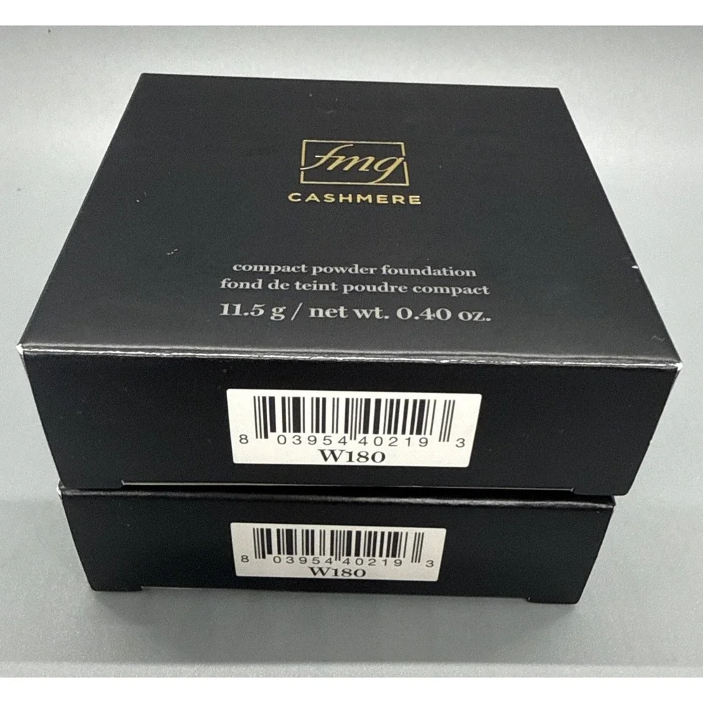 LOT OF 2 Avon Fmg Cashmere Complexion Compact Powder Foundation W180 New Boxed